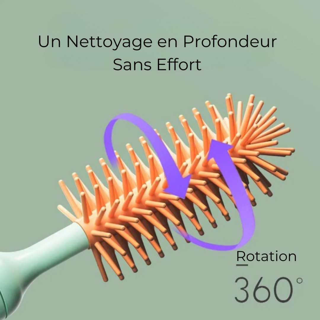 Brosse nettoyante Électrique pour Biberons - Mum&Bear